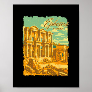 Ephesus Turkey Traveling Trip Meet Me In Ephesus S Poster
