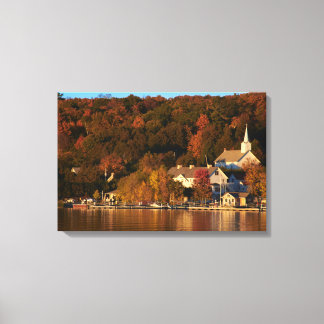 Ephraim, Wisconsin at Sunset Canvas Gallery Wrap