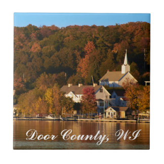 Ephraim, Wisconsin at Sunset Tile
