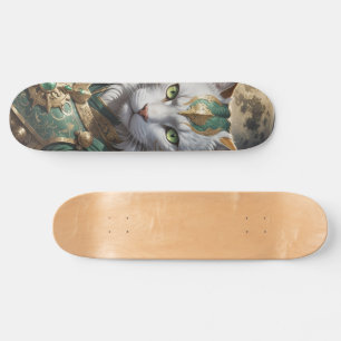 Epic Armoured Cat Warrior Skateboard