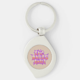 Epic Battles Await Keychain