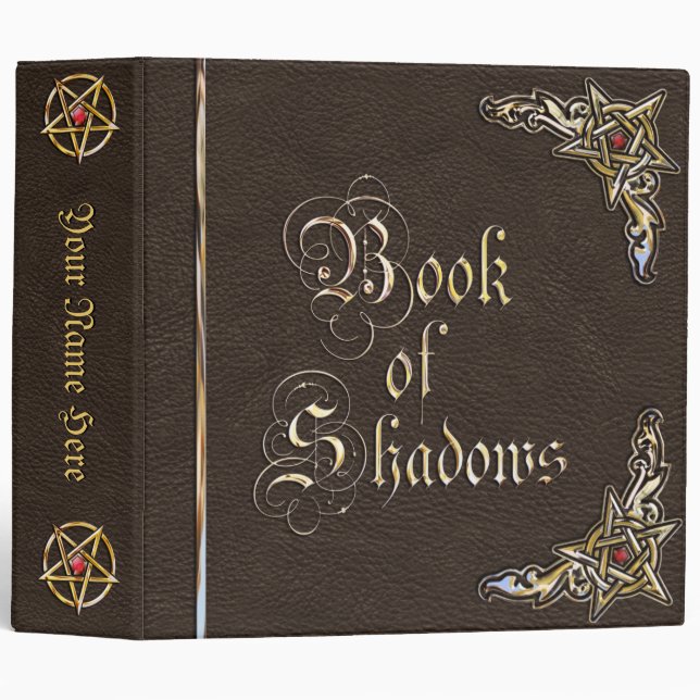 Epic Book of Shadows Binder (Front/Spine)