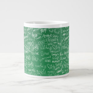 Epic Chalkboard Moods Large Coffee Mug