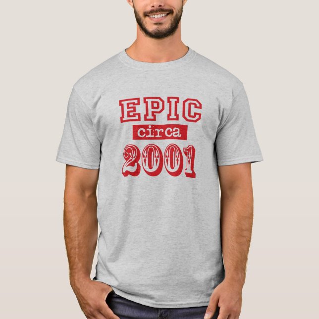 Epic circa 2001 Red T-Shirt (Front)