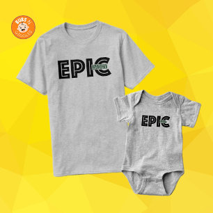 Epic Daddy Father's Day Men's Grey T-Shirt