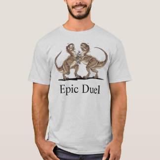 Epic Duel T-rex T-Shirt
