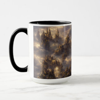 Epic eldin anneau film paysage cyberpunk mug