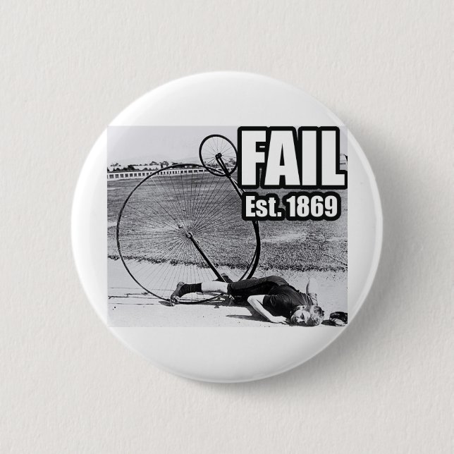 Epic fail. 2 inch round button (Front)