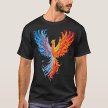 Epic Fire & Ice Phoenix - Mythical Elemental Bird