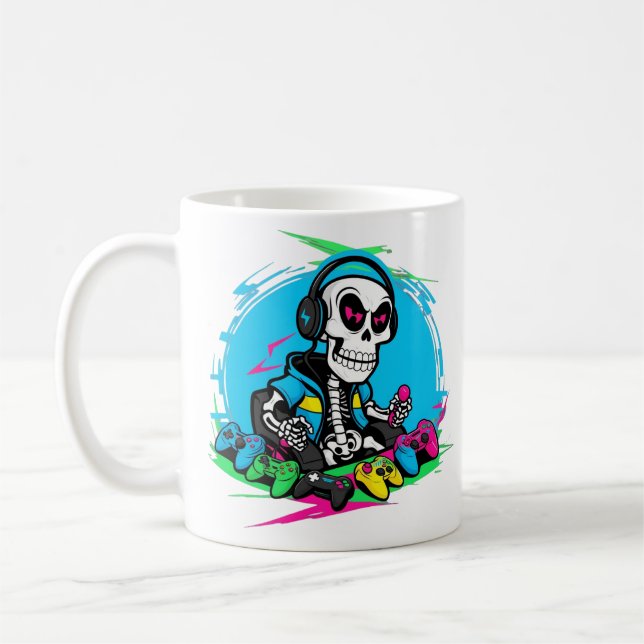 Epic Gamer Day Video Game Design Mug (Left)