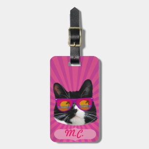 Epic Kitty in Shades Luggage Tag