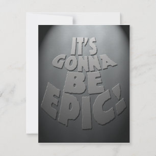 Epic Party Invitation