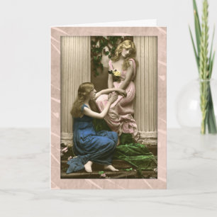 Epic Party, thank you  Victorian ladies Card