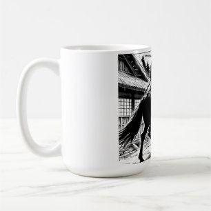 Epic Samurai Rider Manga Art Print Coffee Mug