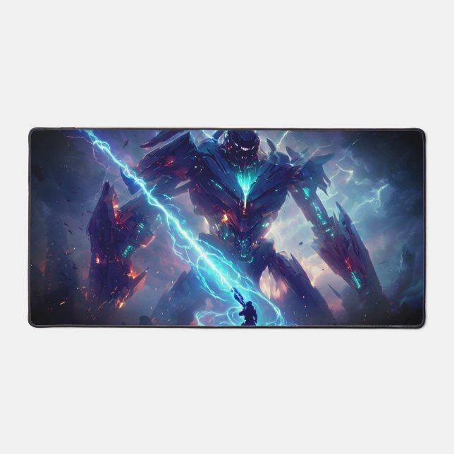 Epic Sci-Fi Mech & Soldier (Recto)