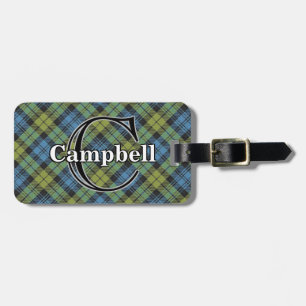 Epic Scotland Campbell Family Tartan Customize Luggage Tag