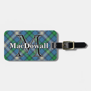 Epic Scotland Clan MacDowall Tartan Luggage Tag