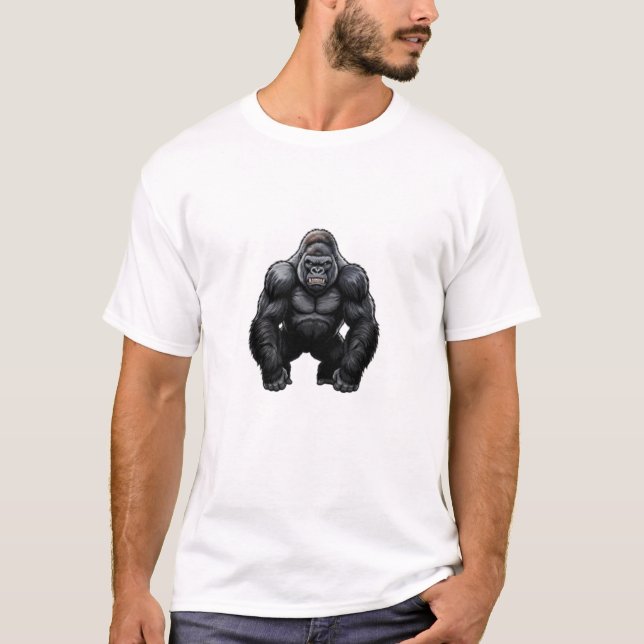 Epic Silverback Gorilla Tee | Triple Vertex (Front)