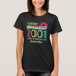 Epic Since January 2001 21 Years Old Born January  T-Shirt