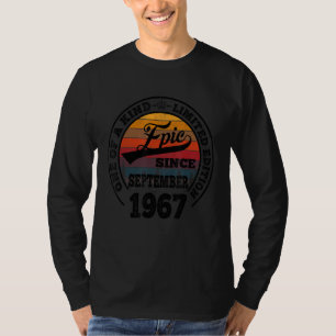 Epic Since September 1967 55th Birthday 55 Years T-Shirt