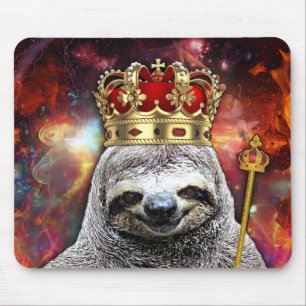 Epic Sloth king musepad Mouse Pad