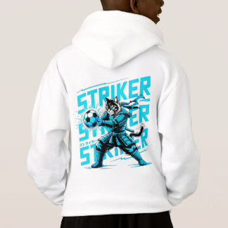 Epic Soccer Samurai Cat - Cool Gamer & Anime Fan