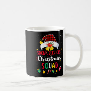 Epic Squad Services Match Hat Santa Social Coffee Mug
