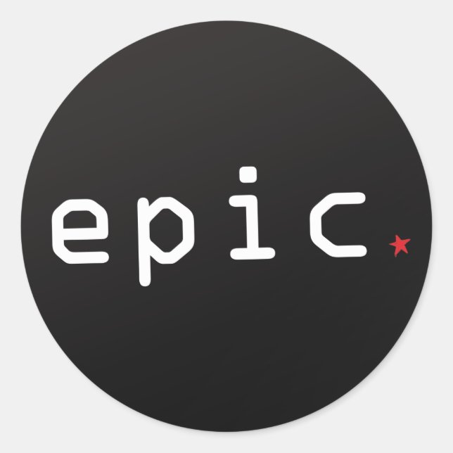 Epic Sticker (Front)