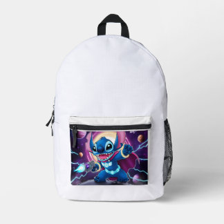 Epic Stitch - Cosmic Hero Printed Backpack