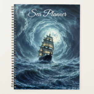 Epic storm boat moon waves adventure planner