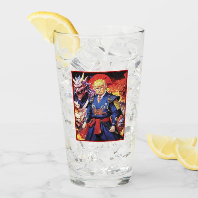 Epic Trump Samurai Anime Glass (Front Ice)