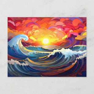 Epic Waves 1 Postcard