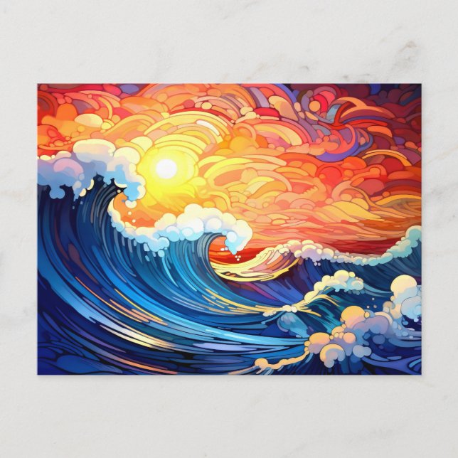 Epic Waves 4 Postcard (Front)