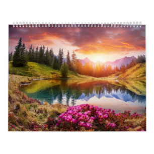 Epic wilderness Scenery Calendar