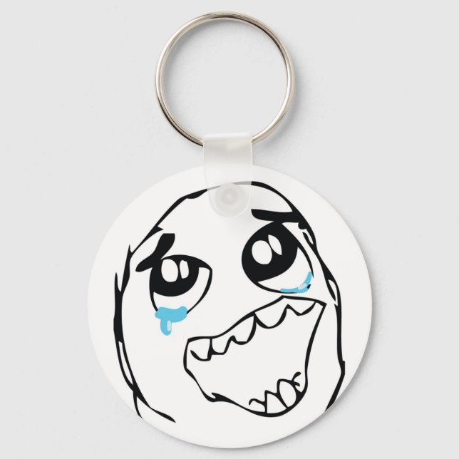 Epic Win Troll Keychain (Front)