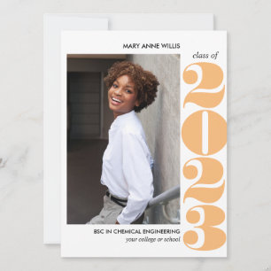 EPIC YEAR ORANGE COLLEGE PHOTO GRADUATION CARD