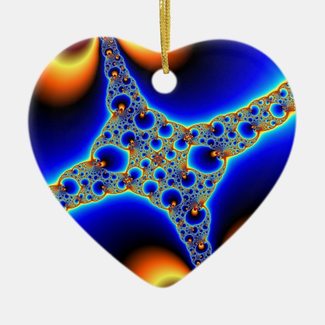 Epicenter 2 ceramic ornament (Front)