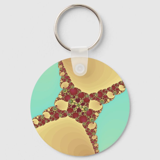 Epicenter 3 - Fractal Keychain (Front)