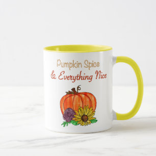 Épices citrouilles et tout Nice Mug d'automne