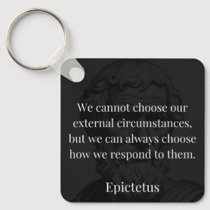 Epictetus's Wisdom: Empowerment through Response Keychain