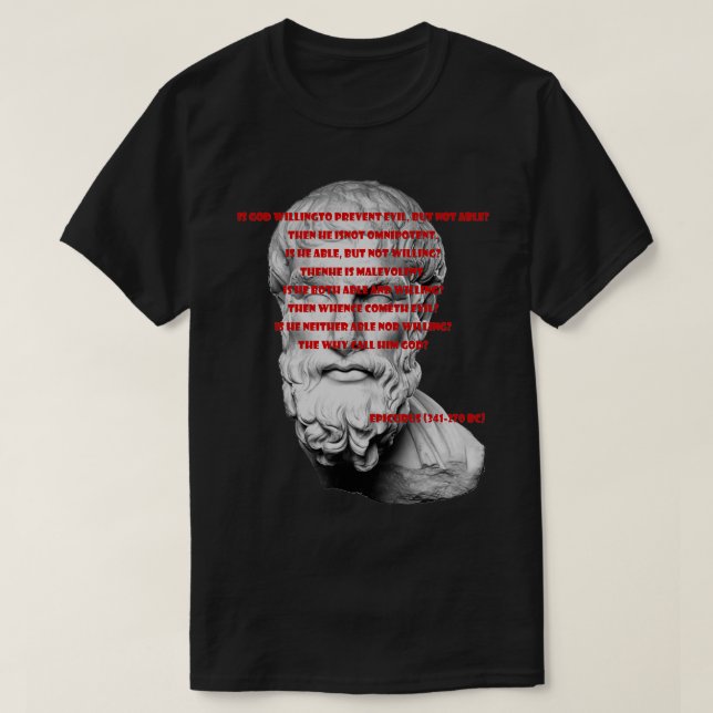 Epicurus 2 T-Shirt (Design Front)