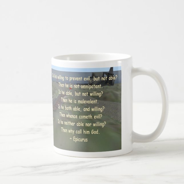 epicurus coffee mug (Right)