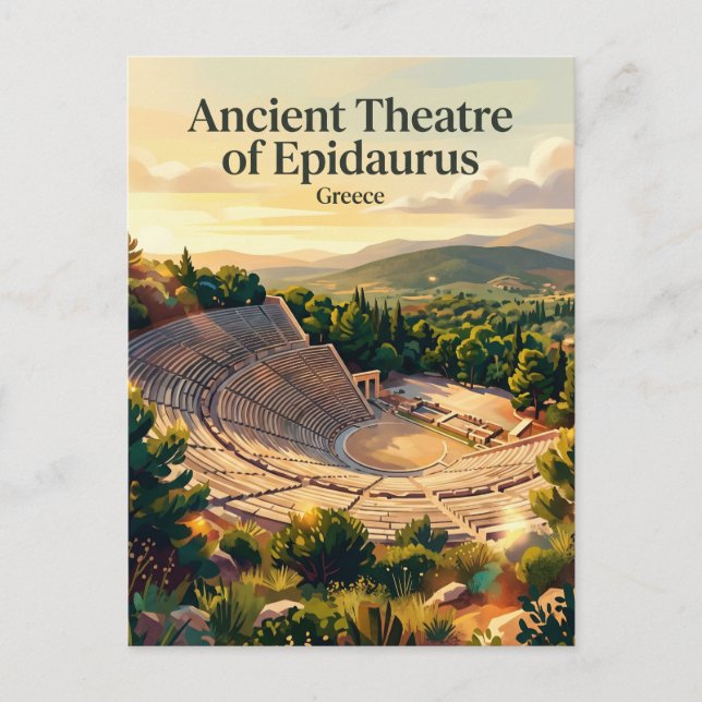 Epidaurus, Greece Greece Postcard (Front)