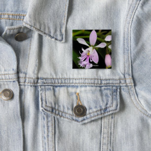 Epidendrum caligarium 2 inch square button