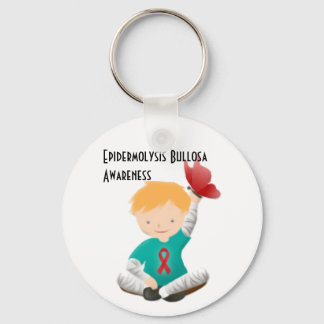 Epidermolysis Bullosa Awareness Keychain