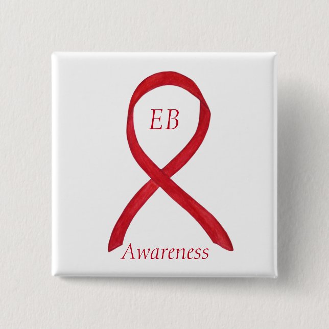 Epidermolysis Bullosa (EB) Awareness Ribbon Pins (Front)