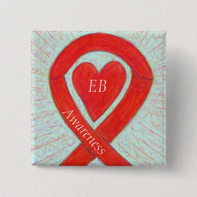 Epidermolysis Bullosa (EB) Awareness Ribbon Pins (Front)