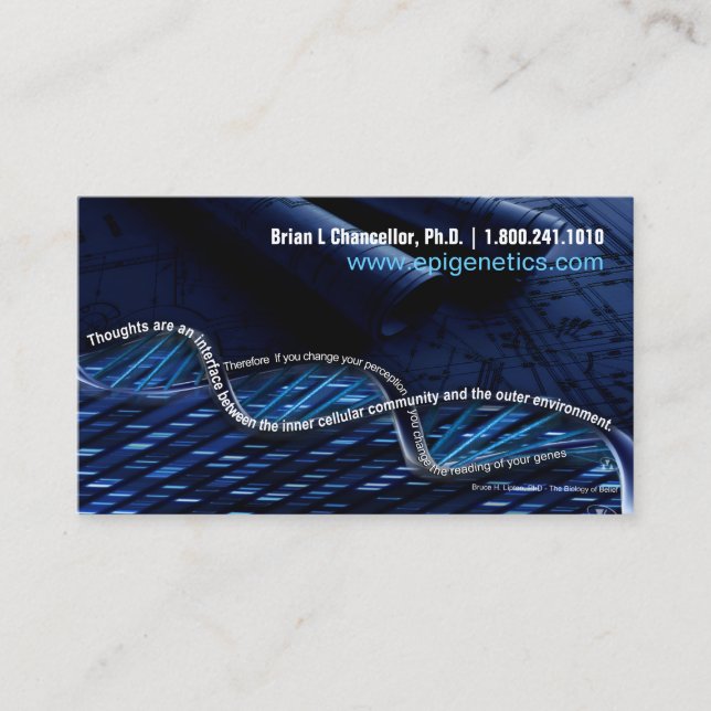 Epigenetics Business Cards (Front)