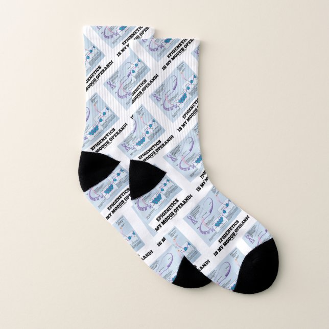 Epigenetics Is My Modus Operandi Mechanisms Socks (Pair)