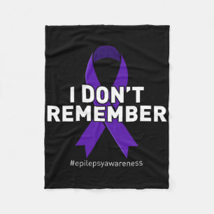 Epilepsy Awareness 2  Fleece Blanket
